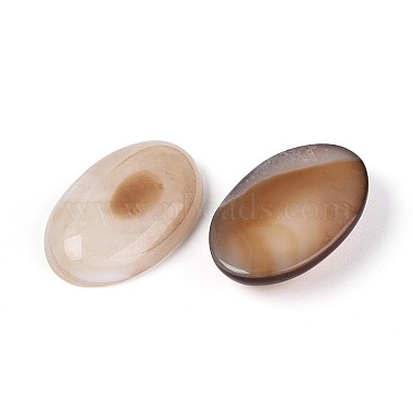 Natural Grey Agate(Dyed & Heated) Cabochons(G-N361-05B-02)-2