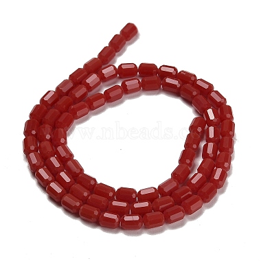 Opaque Glass Beads Strands(GLAA-G112-04J)-2