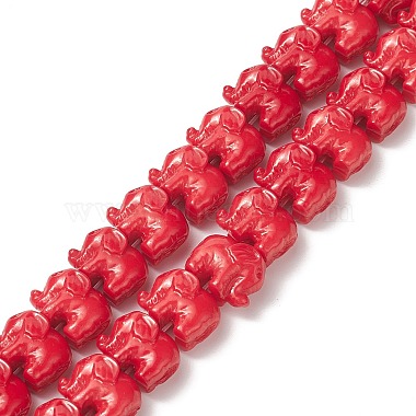 Synthetic Coral Beads Strands(CORA-L007-A-02)-2