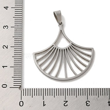 Non-Tarnish 304 Stainless Steel Pendants(STAS-O005-11P)-3