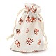 Christmas Theme Cotton Fabric Cloth Bag(ABAG-H104-B16)-1