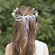 Wedding Party Beach Bridal Decorative Hair Accessories(OHAR-WH0021-03C)-6