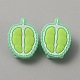 Cute Fruit Silicone & Plastic Clips(AJEW-WH0248-373G)-1