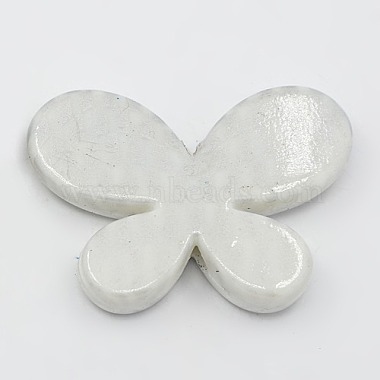 17mm Butterfly Acrylic Beads