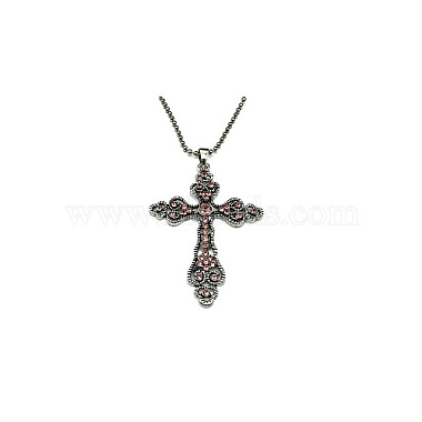 Cross Rhinestone Necklaces