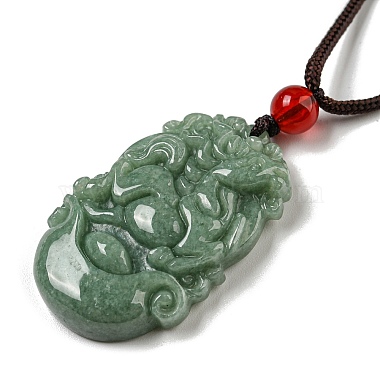 Natural Jadeite Pendant Necklaces(G-H306-05-07)-3