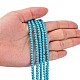 Synthetic Turquoise Beads Strands(X-TURQ-G106-4mm-02F)-4