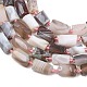 naturelles agate Botswana brins de perles(G-A314-A01-01)-4