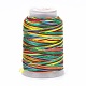 5 Rolls 12-Ply Segment Dyed Polyester Cords(WCOR-P001-01B-013)-1