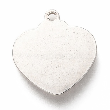 Valentine's day 304 pendentif cabochon en acier inoxydable pour émail(STAS-H126-32AS)-3