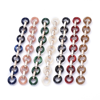 Mixed Color Acrylic Cable Chains Chain