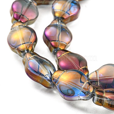 Electroplate Transparent Glass Beads Strands(EGLA-G037-12A-HP01)-3
