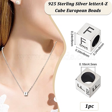 Sterling Silver Beads(STER-WH20009-04F-P)-2