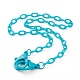 Personalized ABS Plastic Cable Chain Necklaces(NJEW-JN03310-08)-1