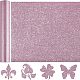 NBEADS Glitter Vinyl Transfer Film(DIY-NB0001-10)-1