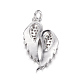 Brass Micro Pave Cubic Zirconia Pendants(X-ZIRC-P060-23P)-2