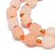 Chapelets de perles en aventurine rouge naturelle(G-O201B-61A)-2