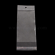 Rectangle OPP Cellophane Bags, Clear, 26.5x7cm, Unilateral Thickness: 0.035mm, Inner Measure: 21x7cm(OPC-R012-70)