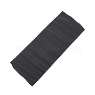 Flat Elastic Rubber Band, Black, 195mm(OCOR-XCP0001-38)