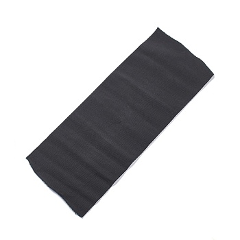 Flat Elastic Rubber Band, Black, 195mm