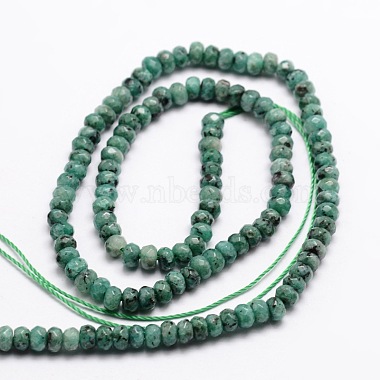 Chapelets de perles en rondelles en jade de Malaisie naturel teint(G-E316-2x4mm-23)-2