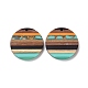 Transparent Resin & Walnut Wood Pendants(RESI-TAC0017-68A-01)-1