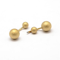 Textured Curved Barbell 316L Surgical Stainless Steel Belly Button Rings, Navel Rings, Golden, 23mm, Bar Length: 7/16"(11mm), Pin: 1.5mm(AJEW-G008-A-08G)