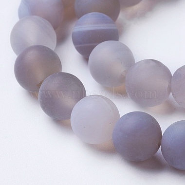 Natural Grade A Striped Agate/Banded Agate Beads Strands(X-G-E478-04-6mm)-3