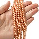 Eco-Friendly Dyed Glass Pearl Bead Strands(HY-A008-6mm-RB113)-4