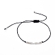 Unisex Adjustable Morse Code Bracelets(BJEW-JB05011-05)-1