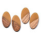 Resin & Walnut Wood Pendants(X-RESI-S389-071A-A01)-1