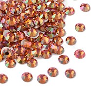 Preciosa&reg MAXIMA Crystal No Hotfix Flatback Stones, Czech Crystal, Dura Foiling, Round(438 11 615 Chaton Rose), 00030 213 Lava, SS6(1.9~2.1mm)(Y-PRC-NSS6-00030-213)