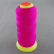 Nylon Sewing Thread, Medium Violet Red, 0.8mm, about 300m/roll(NWIR-Q005-22)
