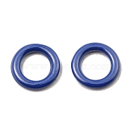 Bioceramics Zirconia Ceramic Linking Ring, Nickle Free, No Fading and Hypoallergenic, Round Ring Connector, Blue, 12x2mm, Inner Diameter: 7.5mm(PORC-C002-15A)