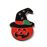 Halloween Theme Acrylic Pendants, Mixed Shapes, Hat, 39.5x27.5x2.5mm, Hole: 1.6mm(OACR-I010-05A)