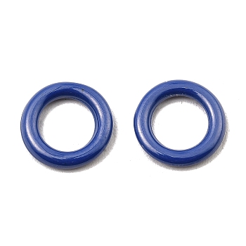 Bioceramics Zirconia Ceramic Linking Ring, Nickle Free, No Fading and Hypoallergenic, Round Ring Connector, Blue, 12x2mm, Inner Diameter: 7.5mm