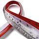 10M  5 Colors Hot Stamping Christmas Polyester Ribbons Set(OCOR-Q026-02)-3