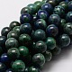 Natural Chrysocolla and Lapis Lazuli Beads Strands(G-E329-6mm-42)-1