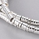 Electroplated Non-magnetic Synthetic Hematite Beads Strands(X-G-G826-09S-2mm)-3