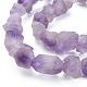Raw Rough Natural Amethyst Beads Strands(G-N0326-028)-3