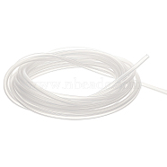 Silicone High Temperature Hose, Siliocne Tubing, White, 5mm, Inner Diameter: 3mm, 5m/roll(FIND-WH0042-83B-02)