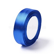 DIY Craft Hair Accessories Satin Ribbon, Royal Blue, about 1 inch(25mm) wide, 25yards/roll(22.86m/roll)(X-RC25mmY040)
