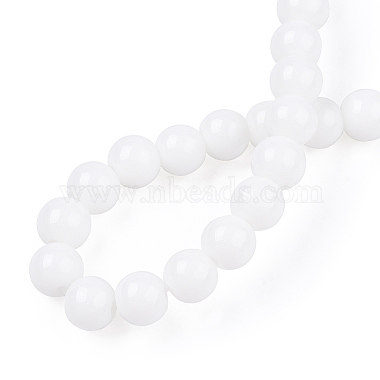 perles de verre opaques de couleur unie(GLAA-T032-P6mm-02)-2