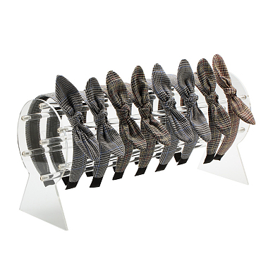 Акриловая подставка для организаторов повязки на голову(OHAR-PW0001-134A)-4
