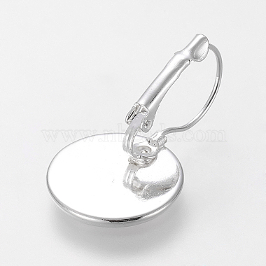 Accessoires dormeuses d'oreilles en laiton(KK-C1244-16mm-S-NF)-4