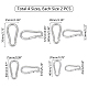 304 Stainless Steel Rock Climbing Carabiners(STAS-UN0013-71P)-2