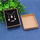 Kraft Paper Cardboard Jewelry Set Boxes(CBOX-WH0001-D04)-2