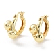 Round Rack Plating Brass Hoop Earrings for Women(KK-Z038-04G)-1