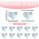 30Pcs Transparent Glass Beads(GLAA-TADJ0001-02F)-3