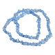 天然藍晶石ビーズストランド(G-M205-87)-2